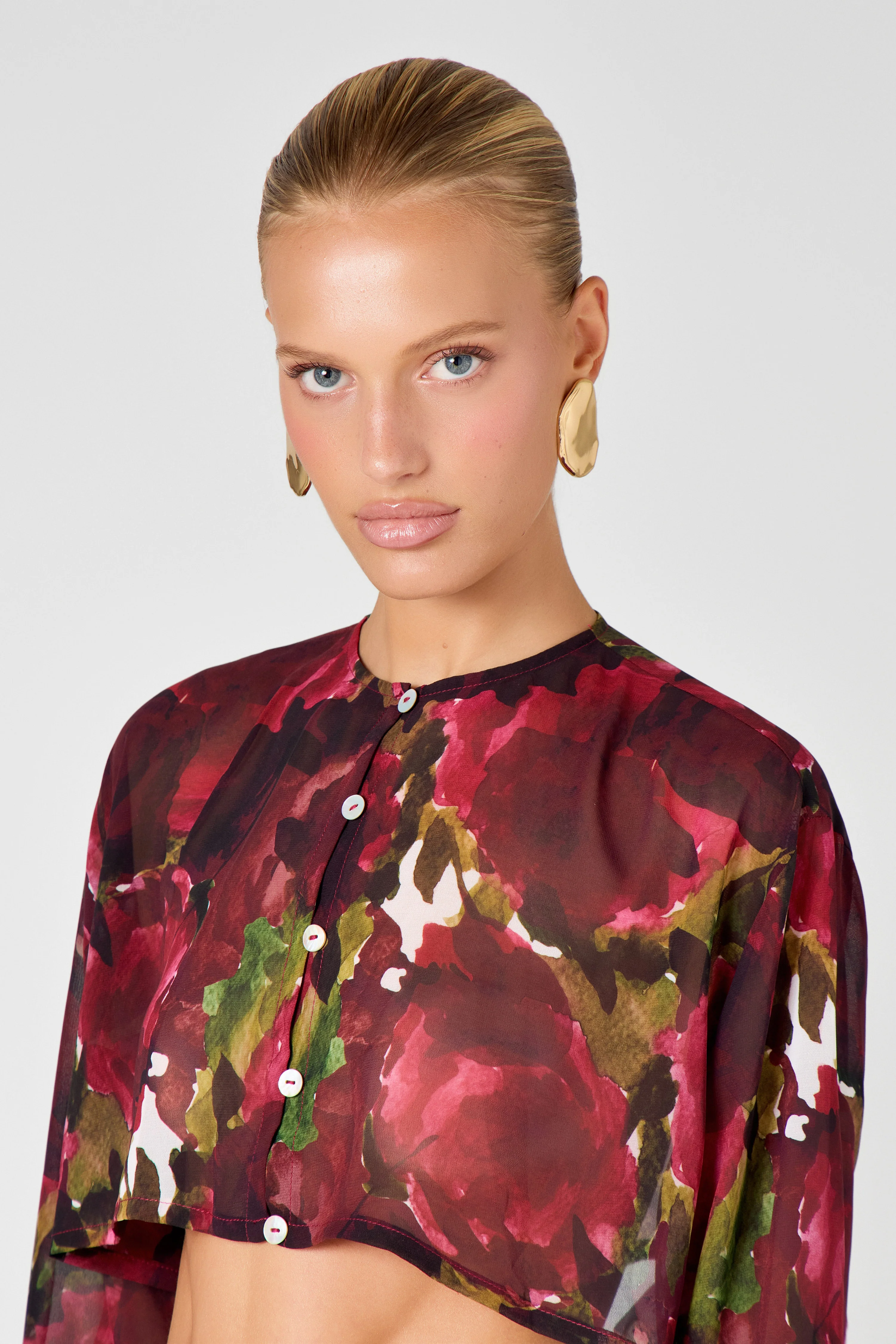Burgundy Floral Co-Ord - Image 6
