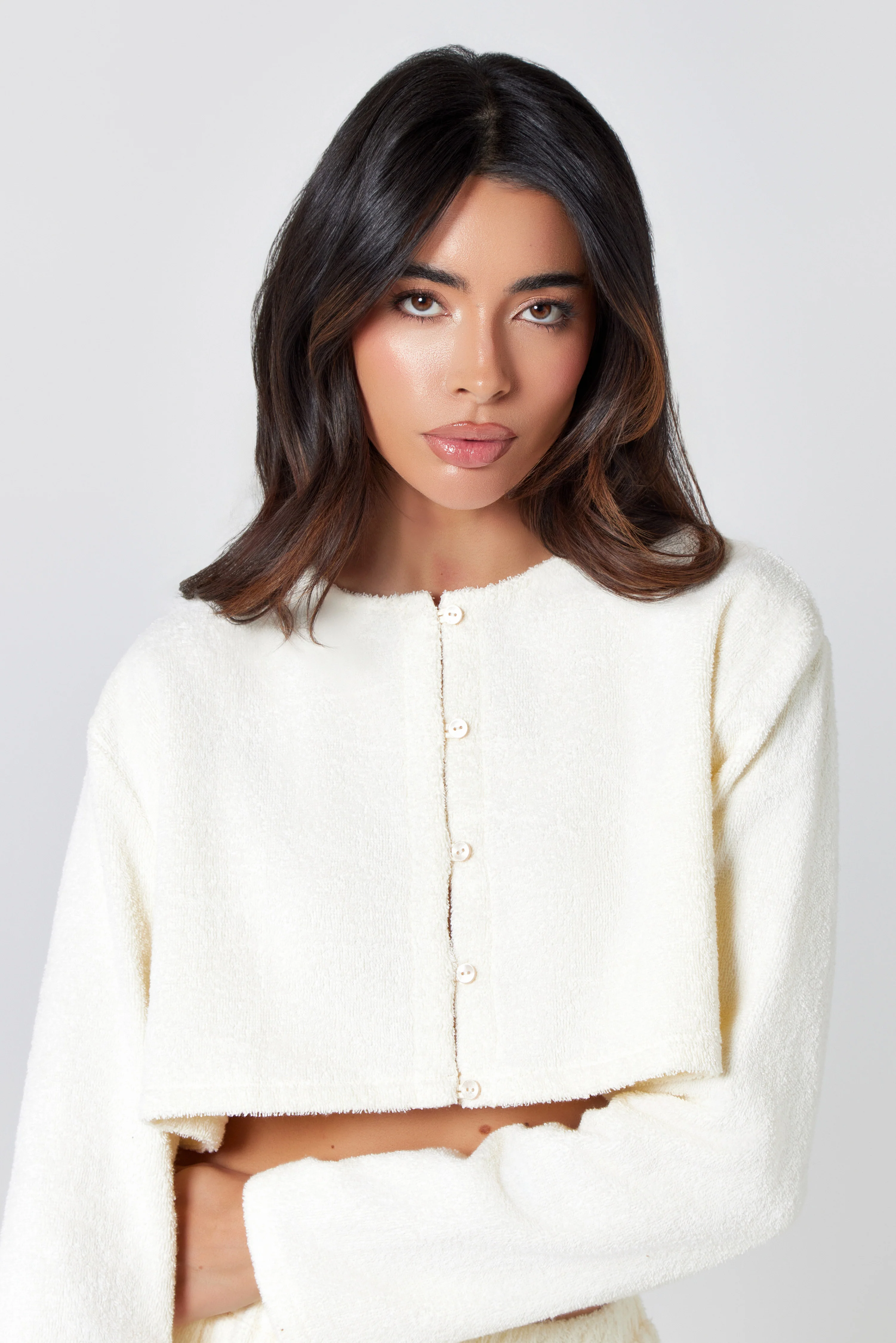 Buttercream Towelling Co-Ord - Image 6