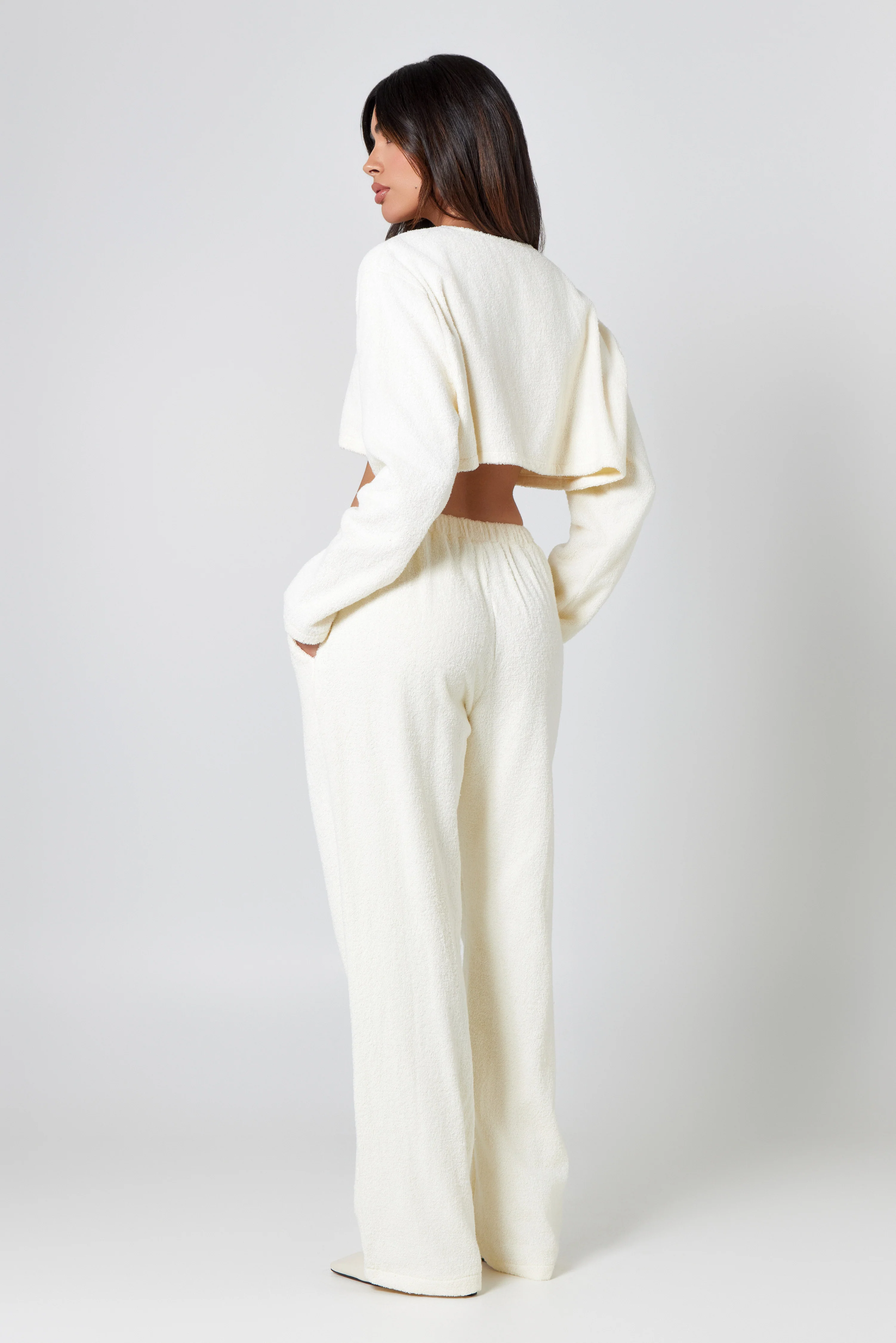 Buttercream Towelling Co-Ord - Image 7