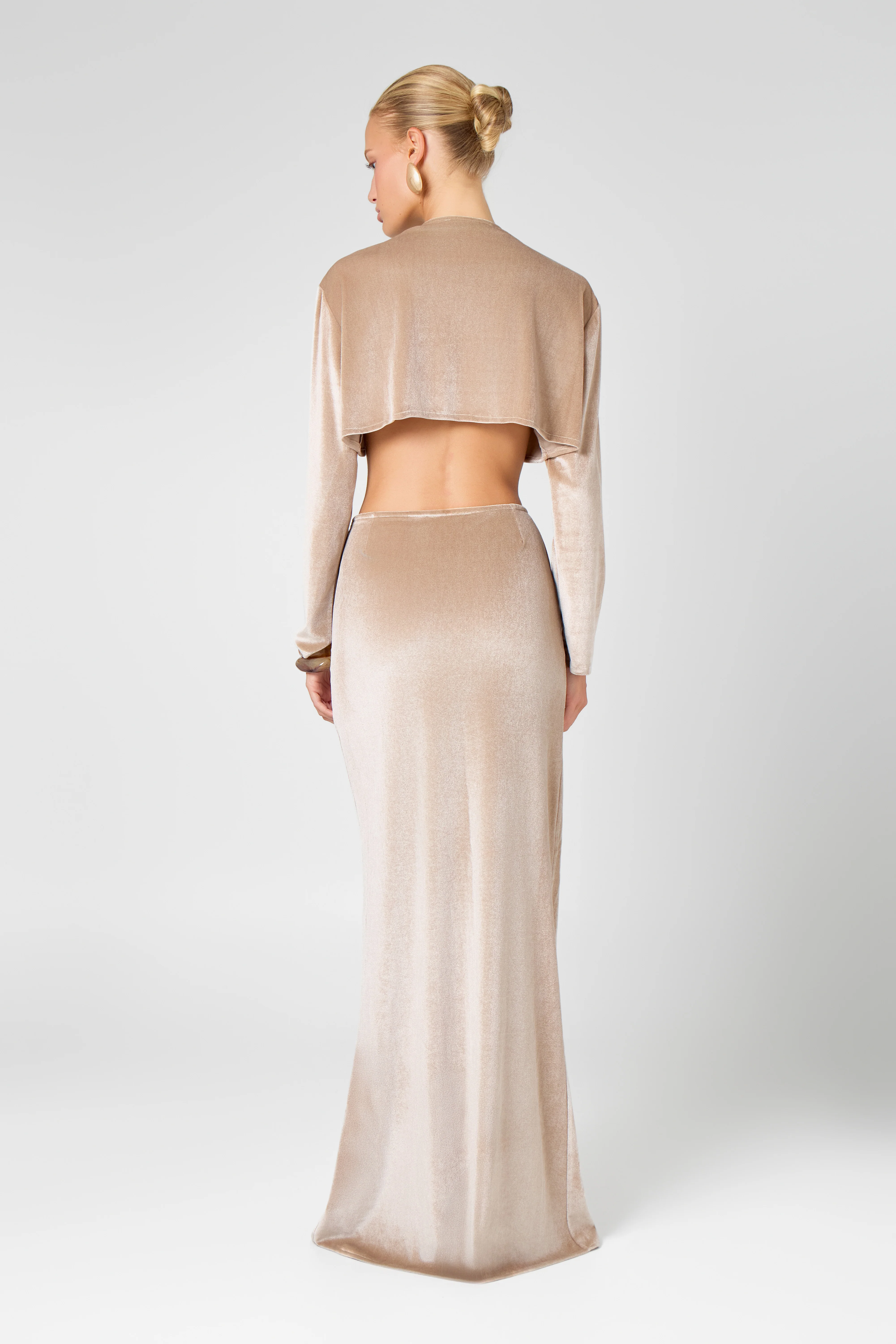 Mink Velvet Blouse - Image 4