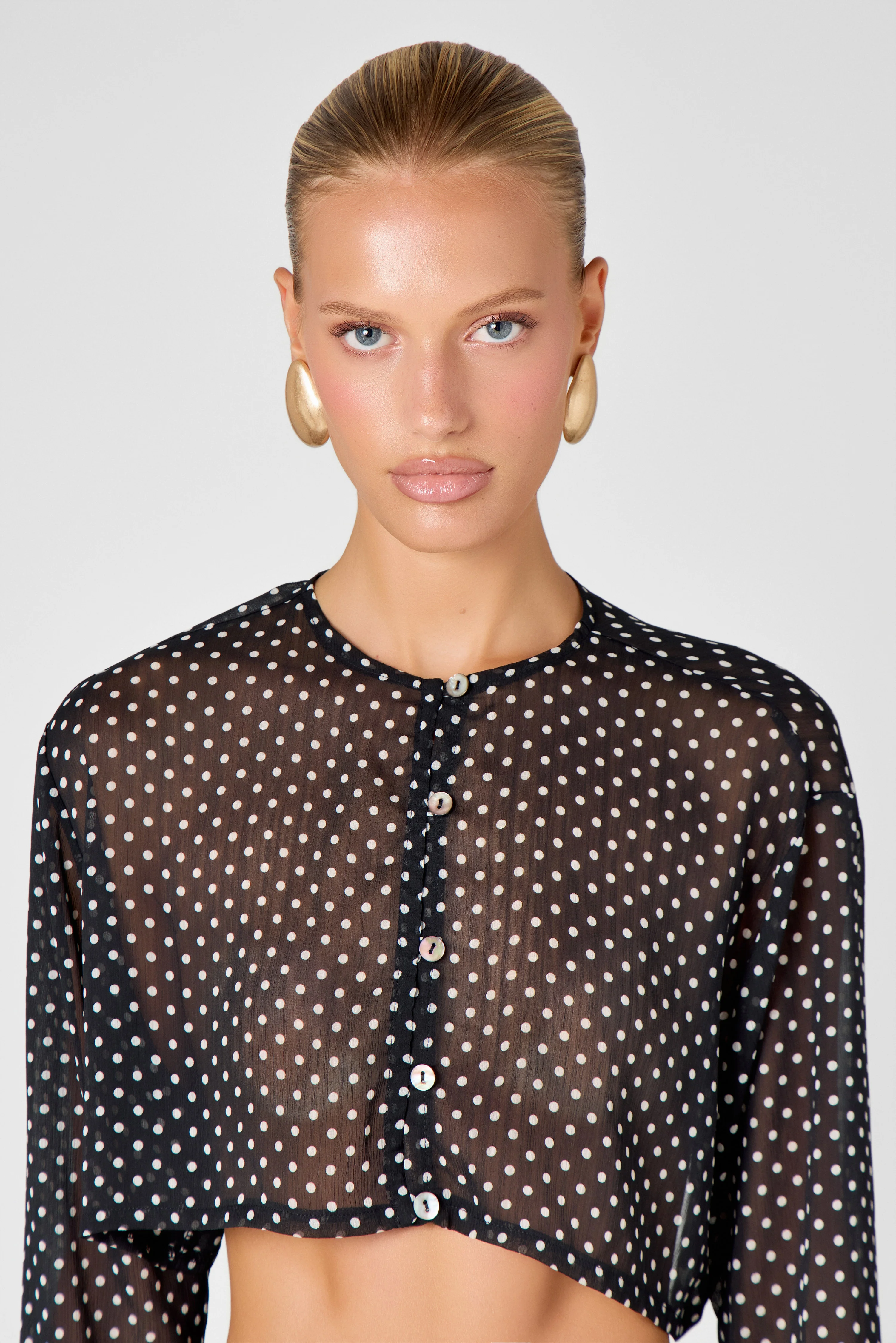 Polka Dot Blouse - Image 4