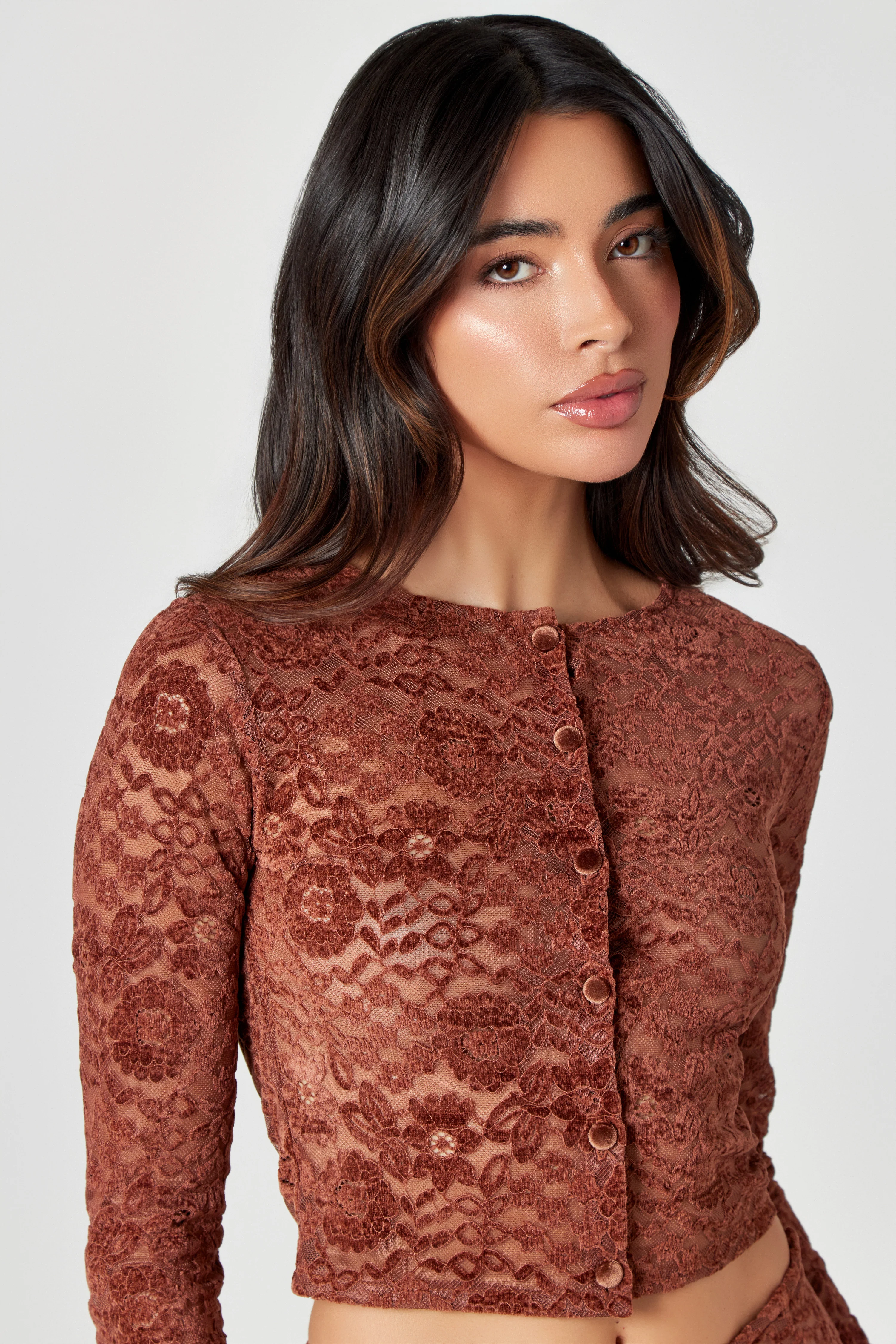 Toffee Button Top - Image 3